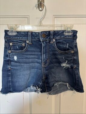 Super Stretch Jean Shorts